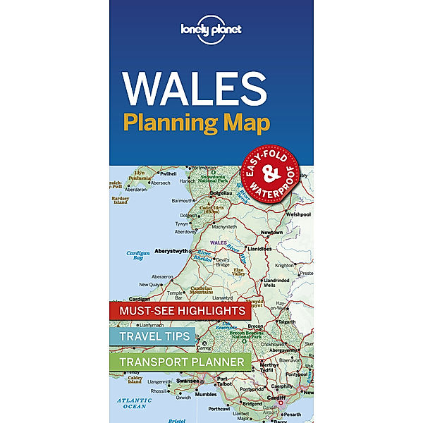 Lonely Planet Planning Maps / Lonely Planet Wales Planning Map, Lonely Planet