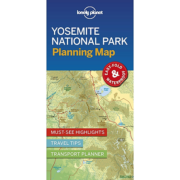 Lonely Planet Planning Maps / Lonely Planet Yosemite National Park Planning Map, Lonely Planet