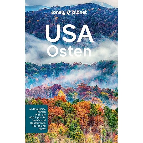 LONELY PLANET Reiseführer E-Book USA Osten / Lonely Planet Reiseführer E-Book