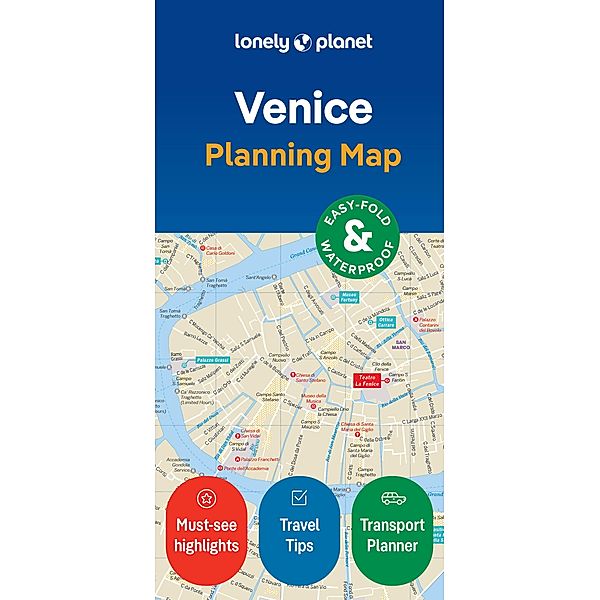 Lonely Planet Venice City Map