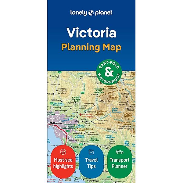 Lonely Planet Victoria Planning Map