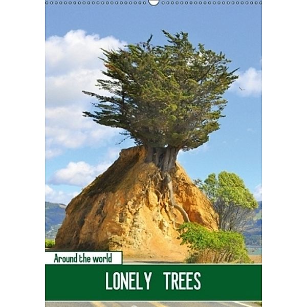 LONELY TREES AROUND THE WORLD (Wandkalender 2017 DIN A2 hoch), Fabu Louis