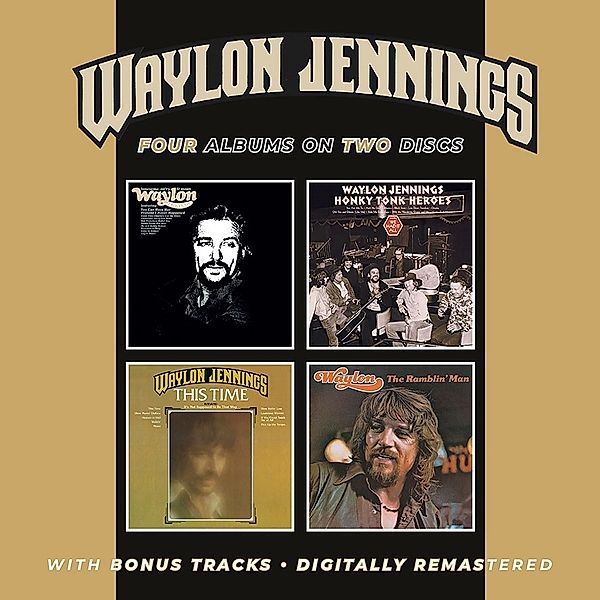 Lonesome,On'Ry & Mean/Honky Tonk Heroes/This Time, Waylon Jennings