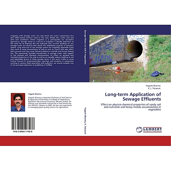 Long-term Application of Sewage Effluents, Yogesh Sharma, K. L. Totawat