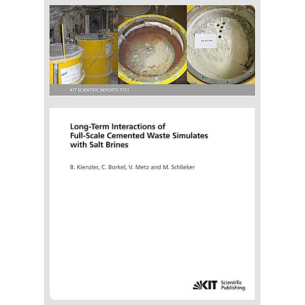 Long-Term Interactions of Full-Scale Cemented Waste Simulates with Salt Brines, Bernhard Kienzler, Christoph Borkel, Volker Metz, Martina Schlieker