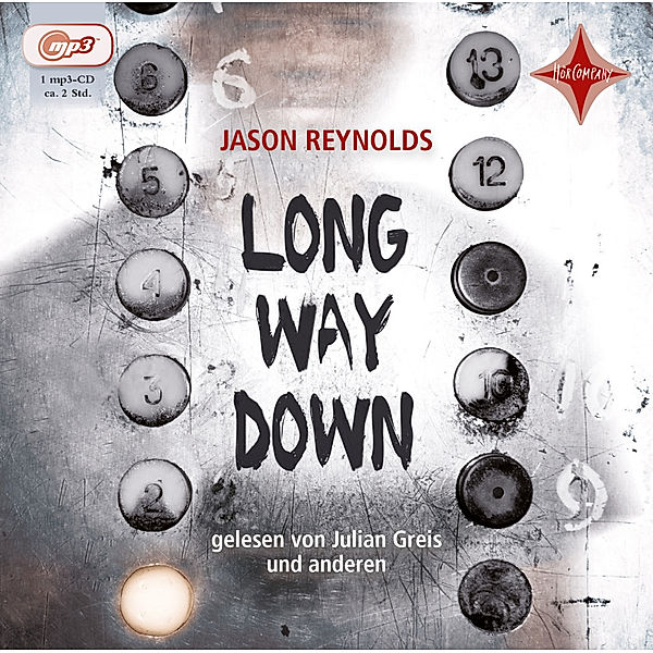 Long Way Down,1 MP3-CD, Jason Reynolds