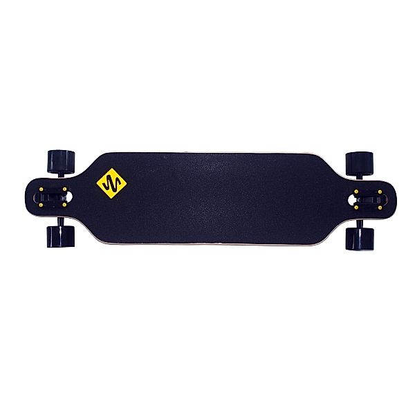 Longboard Freeride ca. 99 cm Design Yellow Dragon