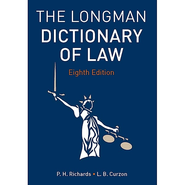 Longman Dictionary of Law eBook, Paul Richards