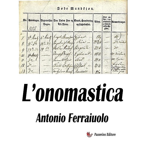 L'onomastica, Antonio Ferraiuolo