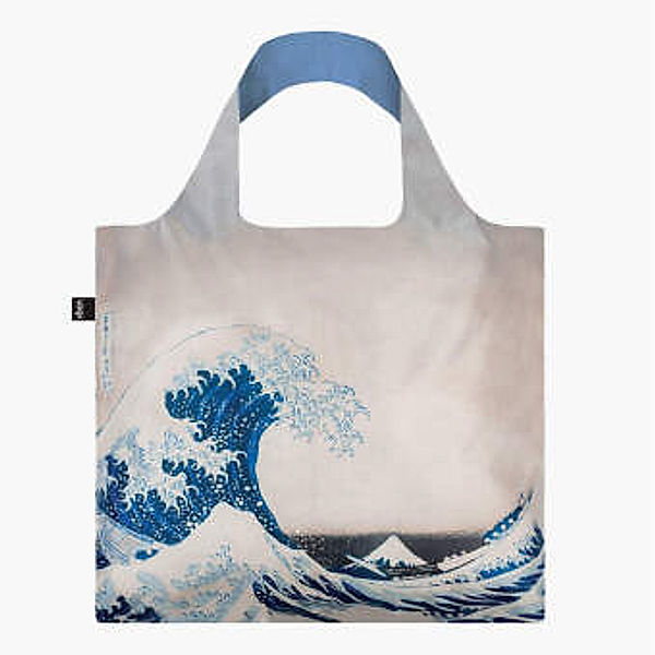 LOQI Bag, KATSUSHIKA HOKUSAI, The Great Wave, Recycled