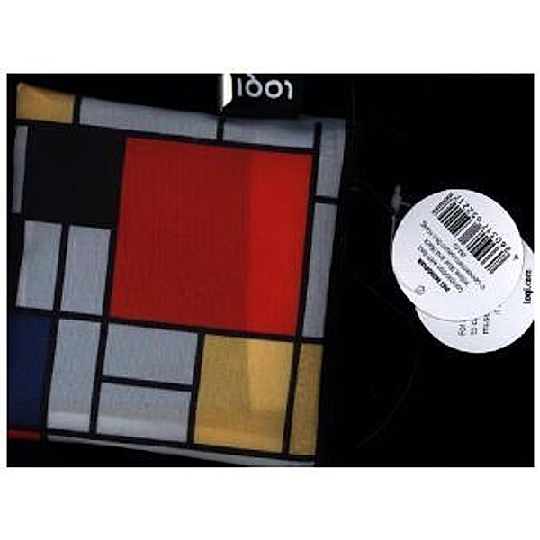 LOQI Bag Mondrian / Composition with Red Yellow Blue and Black
