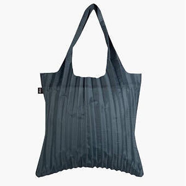 LOQI Bag, PLEATED BAG, Charcoal
