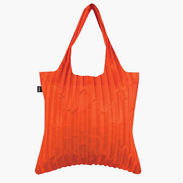 LOQI Bag, PLEATED BAG, Orange