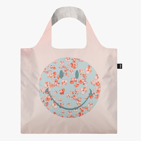 LOQI Bag, SMILEY, Blossom, Recycled