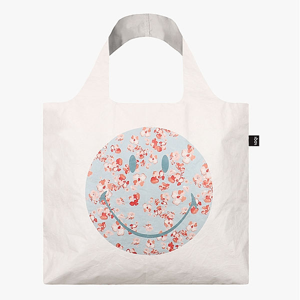 LOQI Bag, SMILEY TYVEK, Blossom