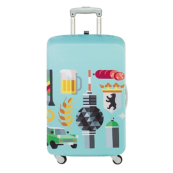 LOQI Luggage Cover HEY Berlin M