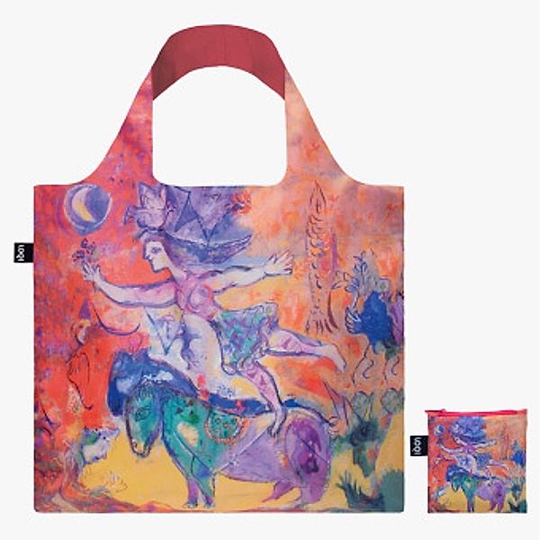 LOQI MARC CHAGALL The Circus Recycled Bag