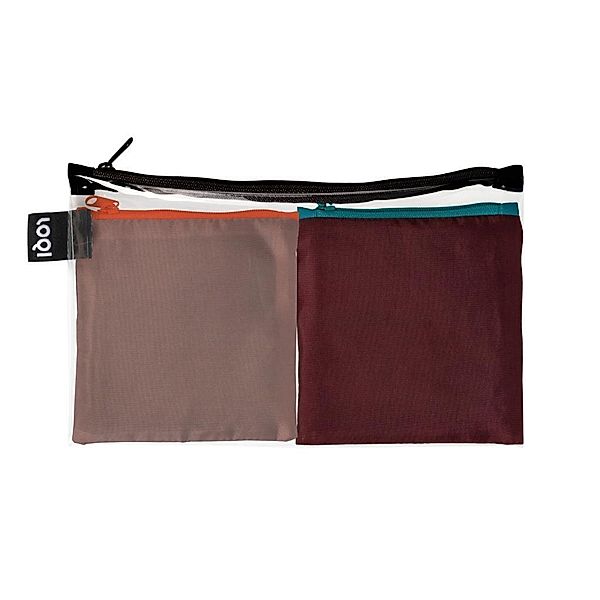 LOQI PURO Pocket - Sepia & Sangria Bags
