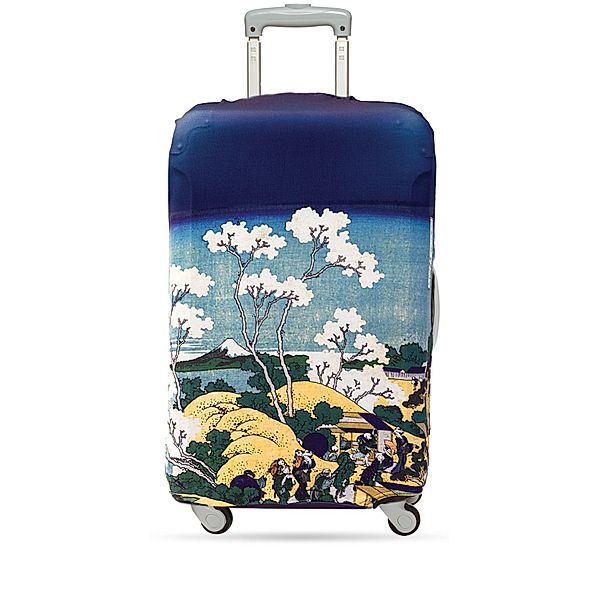 LOQI Suitcase Cover Medium Hokusai