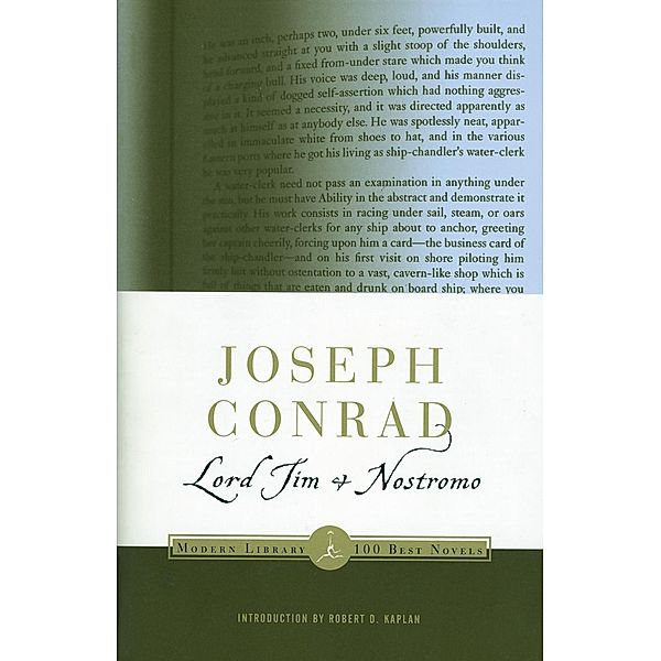 Lord Jim and Nostromo, Joseph Conrad