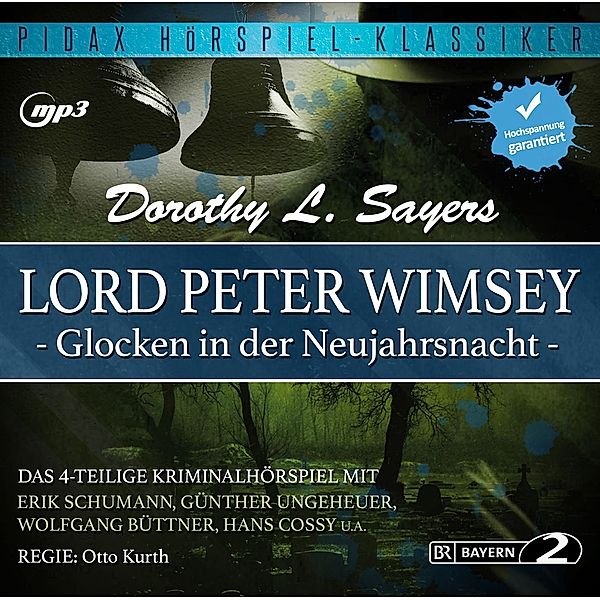 Lord Peter Wimsey: Glocken in der Neujahrsnacht,1 MP3-CD, Dorothy L. Sayers