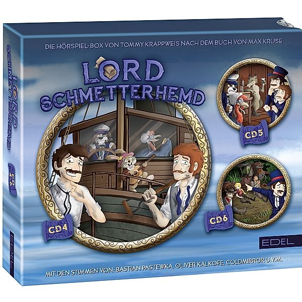 Lord Schmetterhemd - Hörspiel-Box.Box.2,3 Audio-CD, Tommy Krappweis