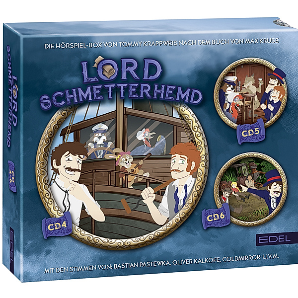 Lord Schmetterhemd - Hörspiel-Box.Box.2,3 Audio-CD, Tommy Krappweis