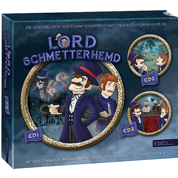 Lord Schmetterhemd - Hörspiel-Box. Tl.1, 3 Audio-CD,3 Audio-CD, Tommy Krappweis