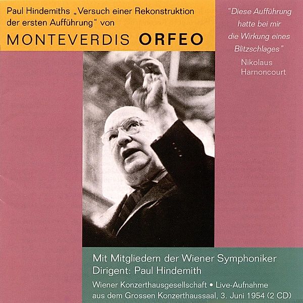 L'Orfeo, Hindemith, Brinton, Sinimberghi, Graf