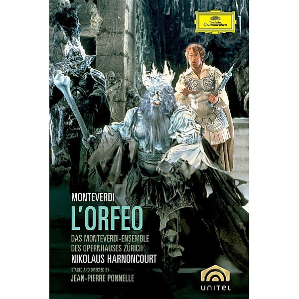 L'Orfeo (Ga), Huttenlocher, Araiza, Harnoncourt, Monteverdi E.Züri