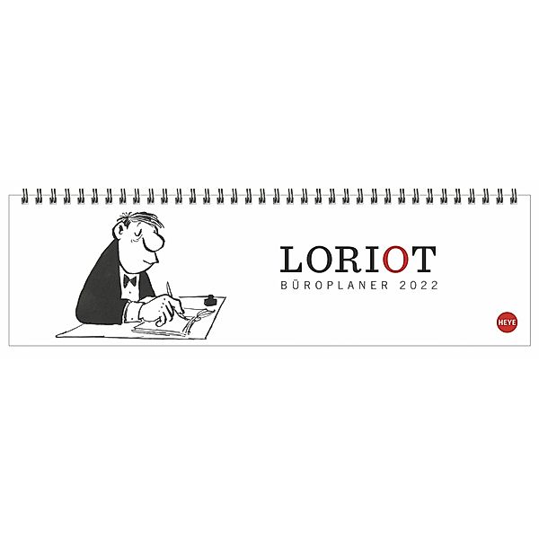 Loriot Büroplaner Kalender 2022, Loriot