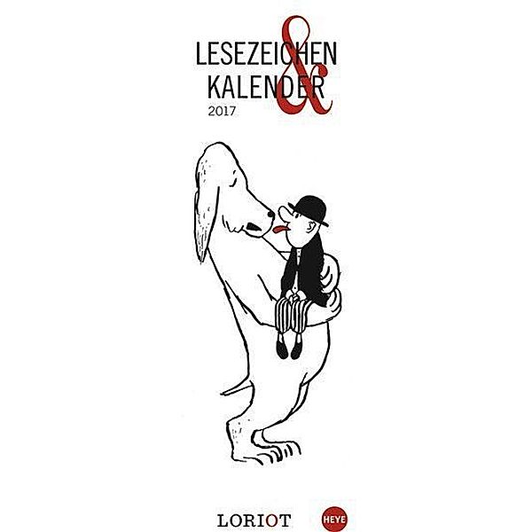 Loriot Lesezeichen & Kalender 2017, Loriot