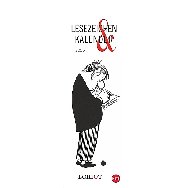 Loriot Lesezeichen & Kalender 2025