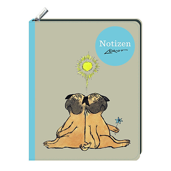 Loriot - Notizbuch Mops