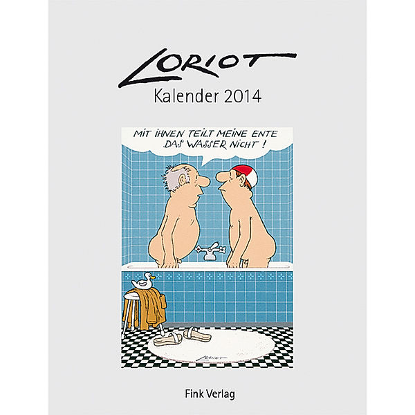Loriot, Postkartenkalender 2014, Loriot