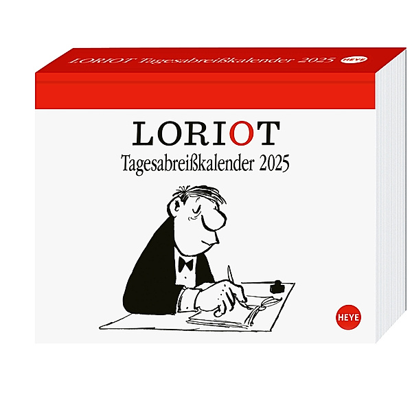 Loriot Tagesabreisskalender 2025, Loriot