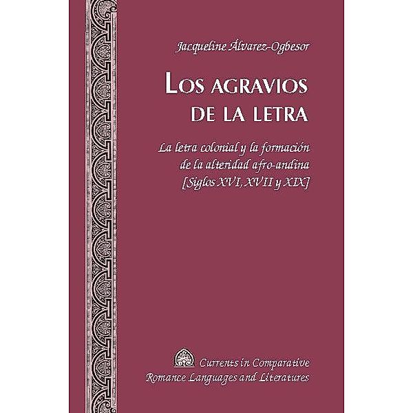 Los agravios de la letra, Jacqueline Alvarez-Ogbesor