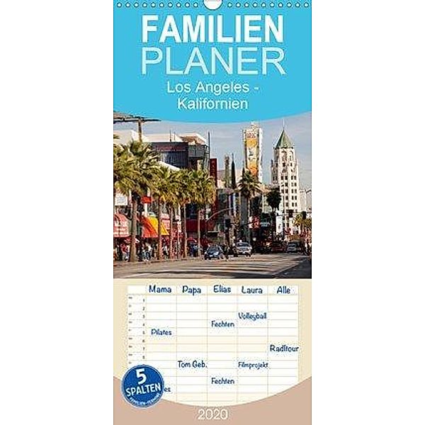 Los Angeles - Kalifornien - Familienplaner hoch (Wandkalender 2020 , 21 cm x 45 cm, hoch), Peter Schickert