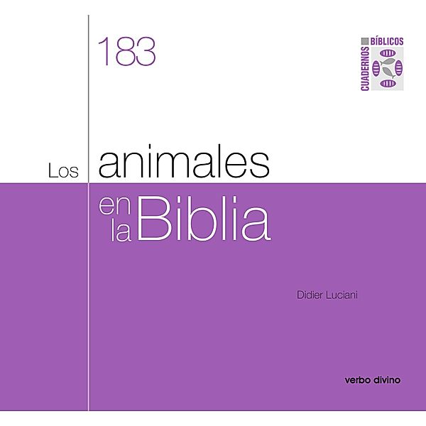Los animales en la Biblia / Cuadernos Bíblicos, Didier Luciani