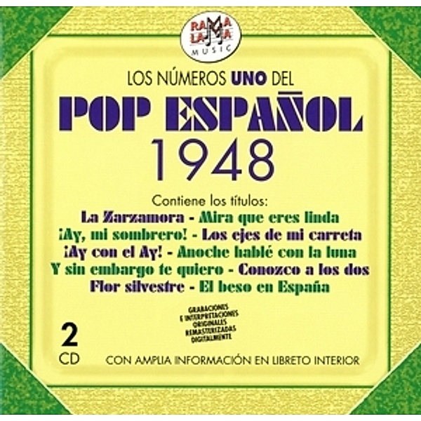 Los Numero 1 Del Pop Español 1948, Diverse Interpreten