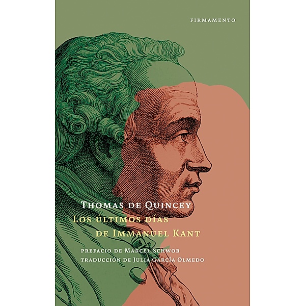 Los últimos días de Immanuel Kant, Thomas de Quincey