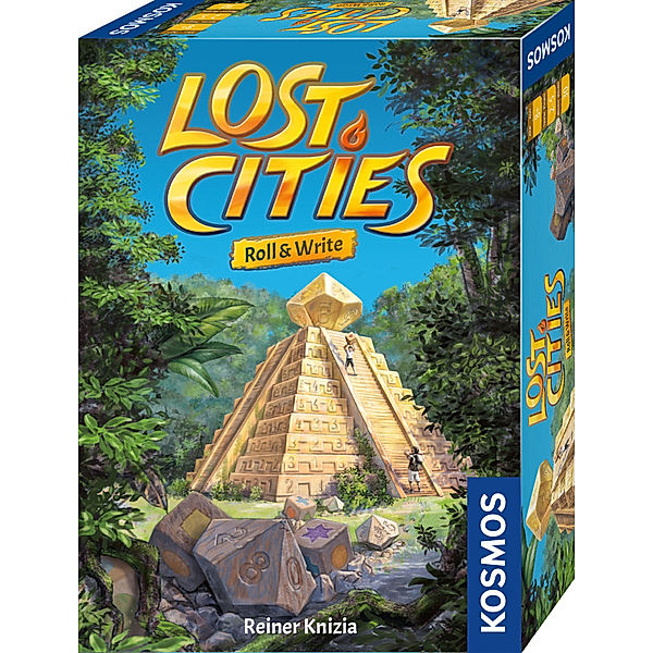 Kosmos Spiele Lost Cities - Roll & Write (Spiel), Reiner Knizia