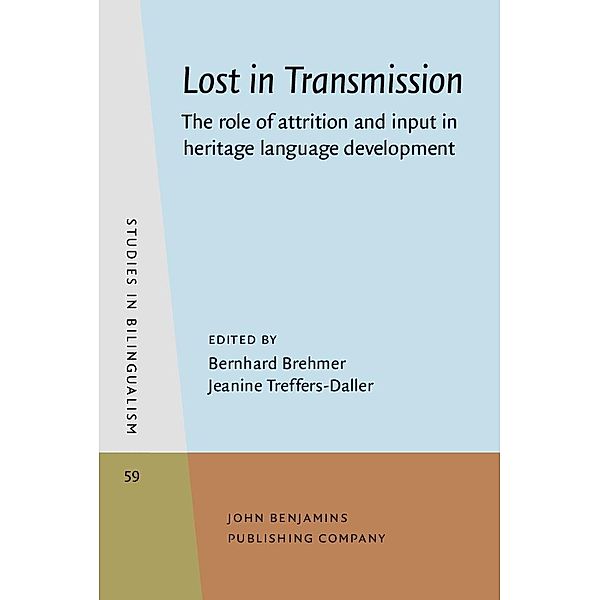 Lost in Transmission / John Benjamins Publishing Company