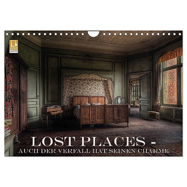 Lost Places - Auch der Verfall hat seinen Charme (Wandkalender 2024 DIN A4 quer), CALVENDO Monatskalender, Eleonore Swierczyna