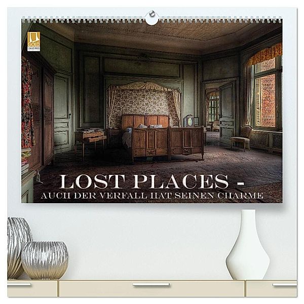 Lost Places - Auch der Verfall hat seinen Charme (hochwertiger Premium Wandkalender 2024 DIN A2 quer), Kunstdruck in Hochglanz, Eleonore Swierczyna