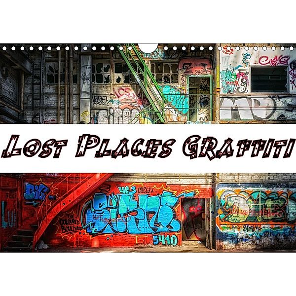 Lost Places Graffiti (Wandkalender 2021 DIN A4 quer), BTC Wallets