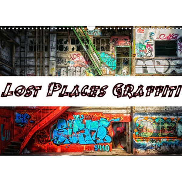 Lost Places Graffiti (Wandkalender 2022 DIN A3 quer), BTC Wallets