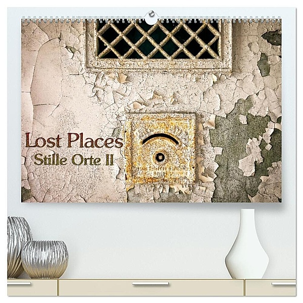 Lostplaces Stille Orte II (hochwertiger Premium Wandkalender 2024 DIN A2 quer), Kunstdruck in Hochglanz, Heribert Adams Lensviper