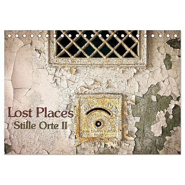 Lostplaces Stille Orte II (Tischkalender 2025 DIN A5 quer), CALVENDO Monatskalender, Calvendo, Heribert Adams Lensviper