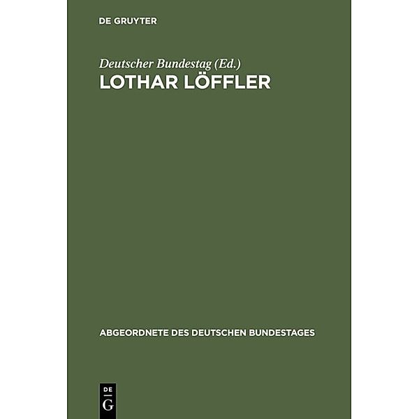 Lothar Löffler